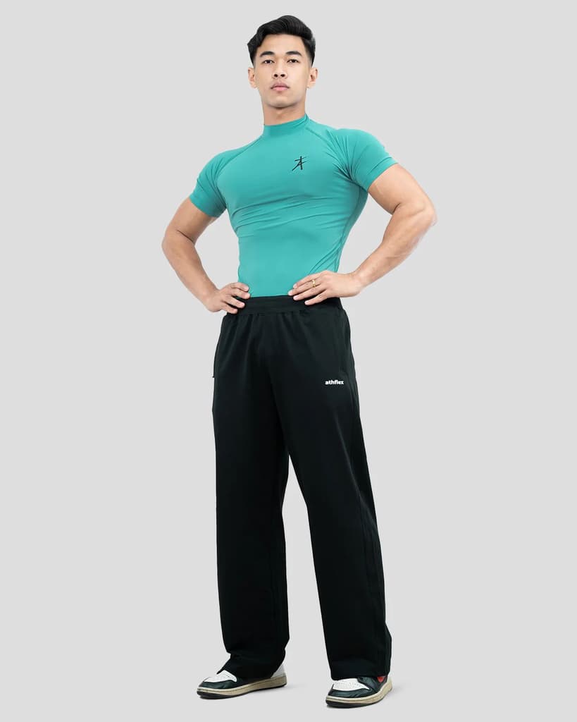 Hustle High Neck Compression T-shirt — photo 7