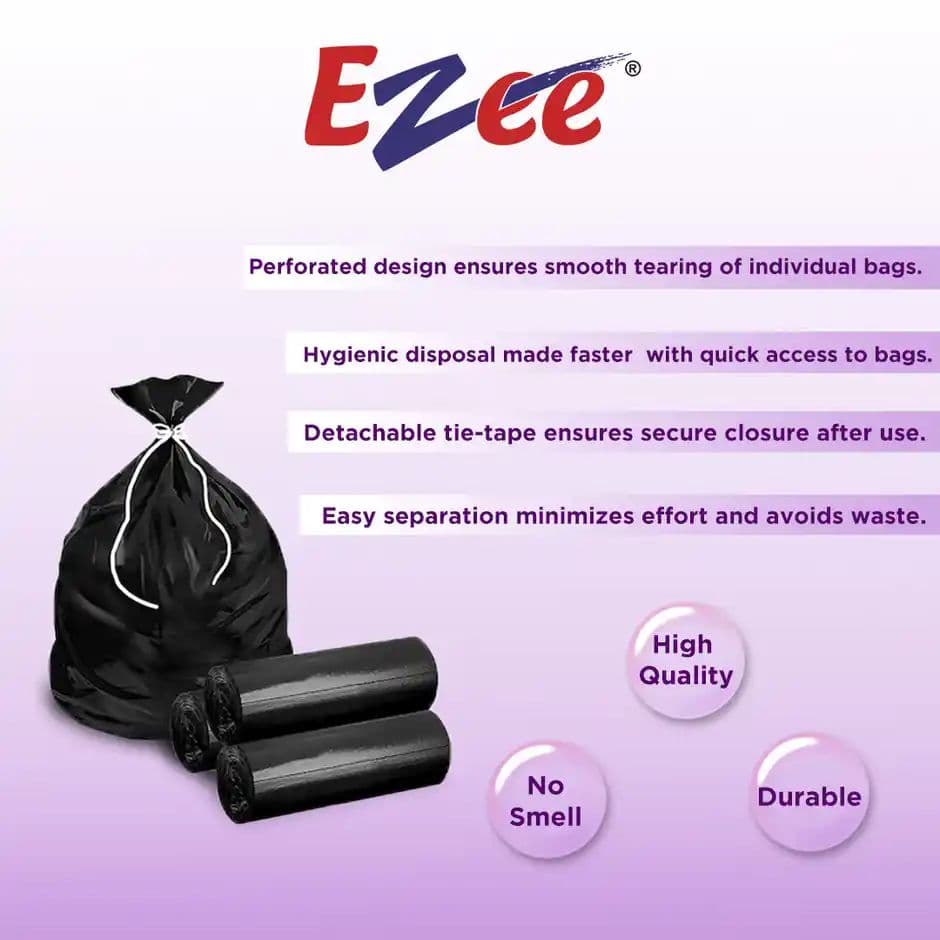 Ezee Medium Garbage Bags 19x 21 Inch — photo 3