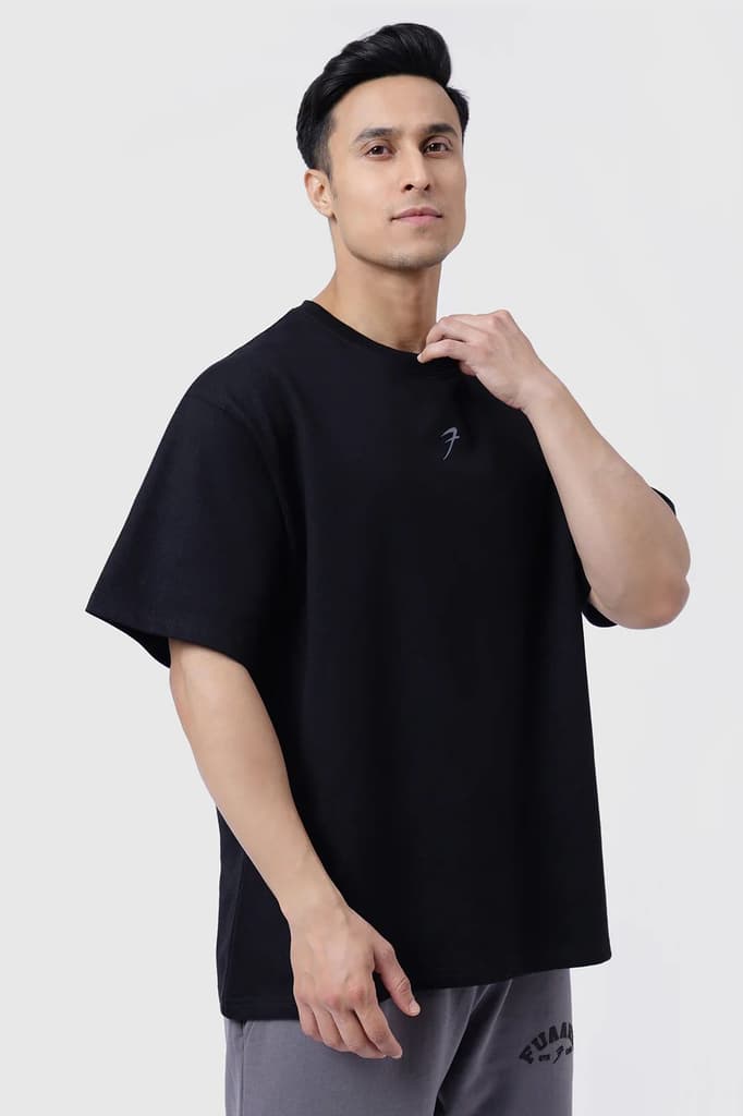 Fortitude Oversized T-shirt Black — photo 4