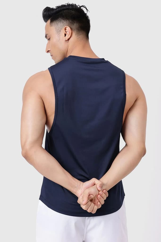Urban Deep Arm Tank Navy — photo 6