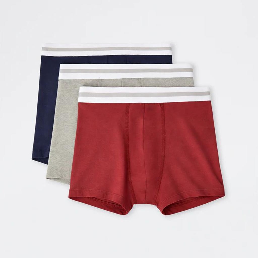 WES Lounge Multicolor Solid Trunks - Pack of 3