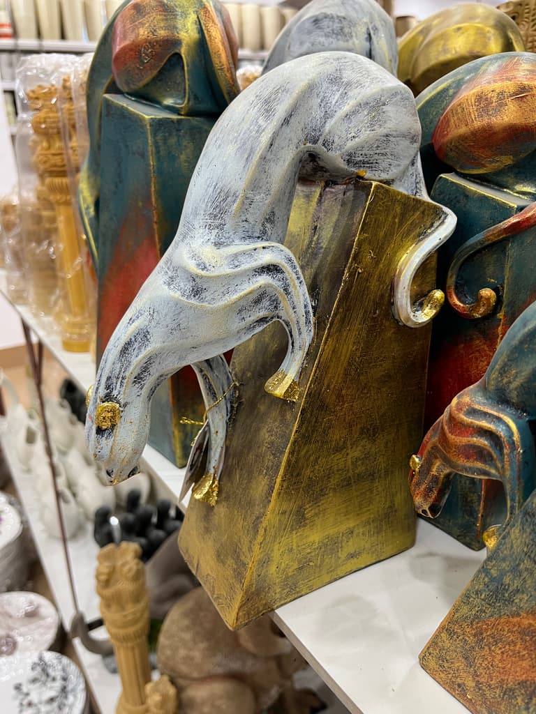 Gold Statue of a Horse | Sculpture | Bronze | Gold