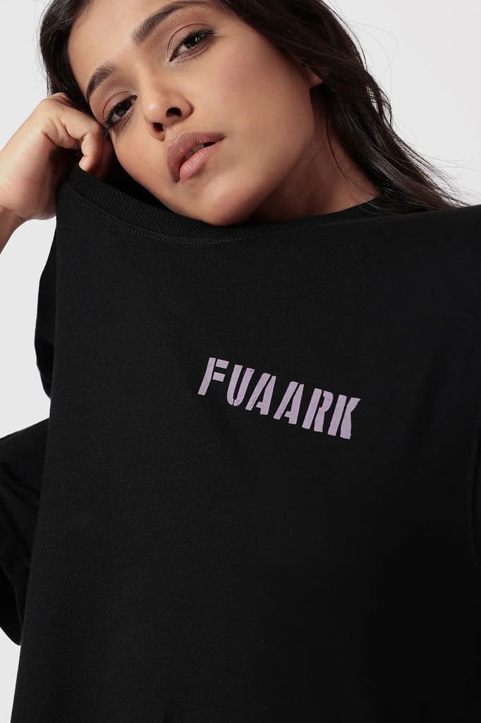 Rage Oversized T-shirts Black — photo 3