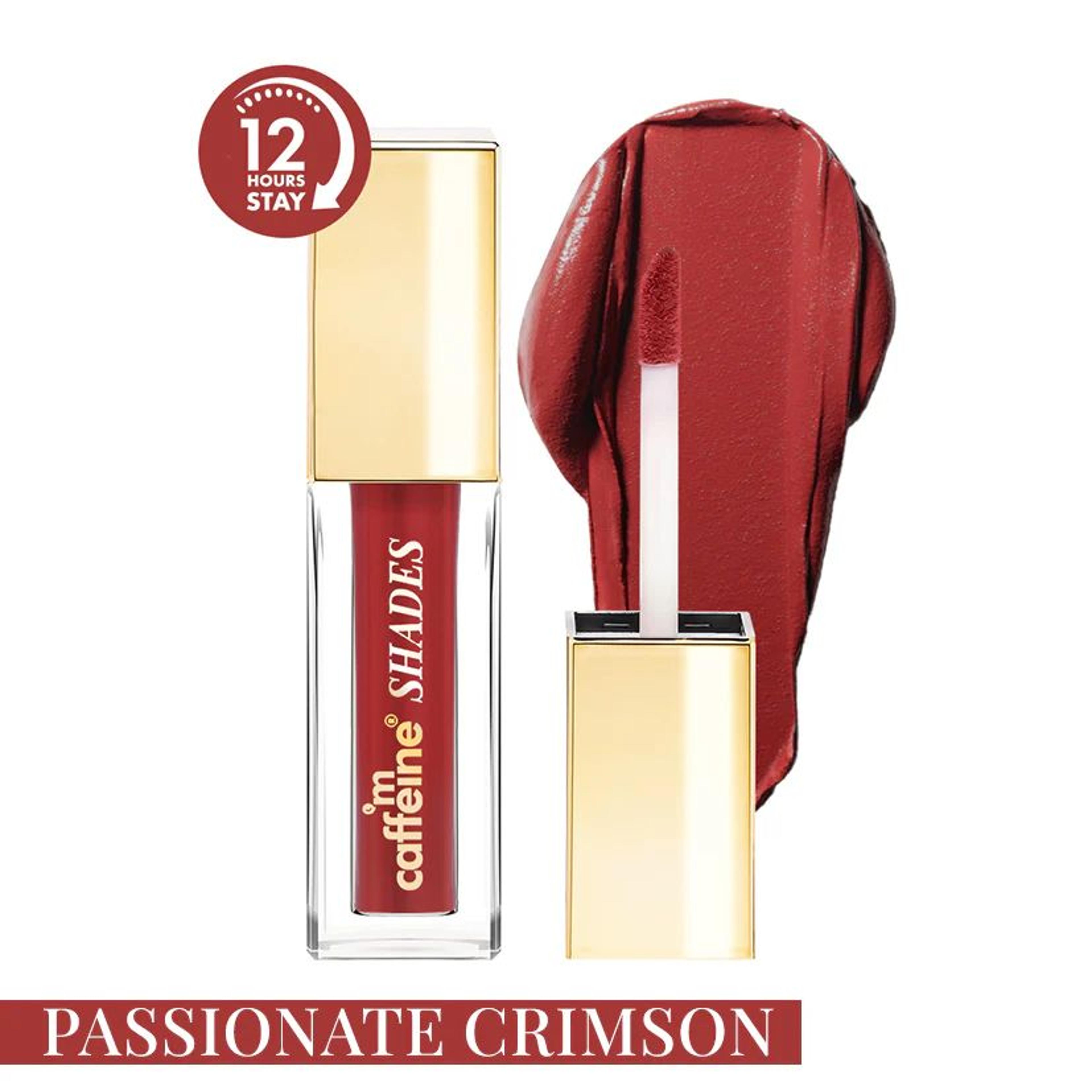 Velvet Blur Matte Liquid Lipstick - Passionate Crimson