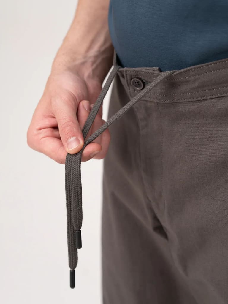 Kyoto Grey Relaxed Fit Lounge Pants — photo 6