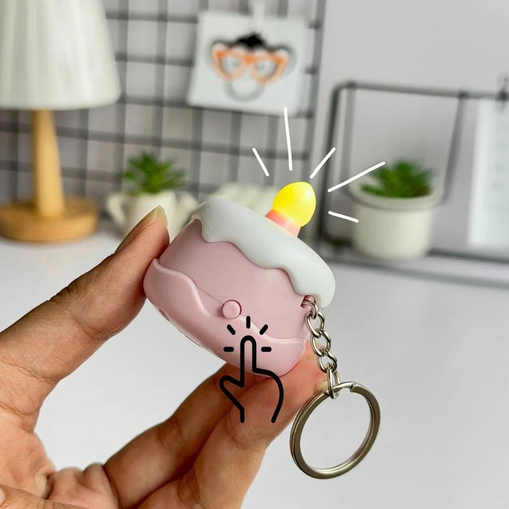 Candle Cake Keychain With Happy Birthday Sound — photo 5