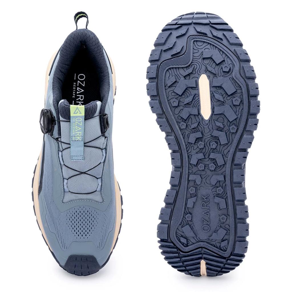 Powder Blue Hiking Shoes for Men | Low Cut Outdoor — photo 5