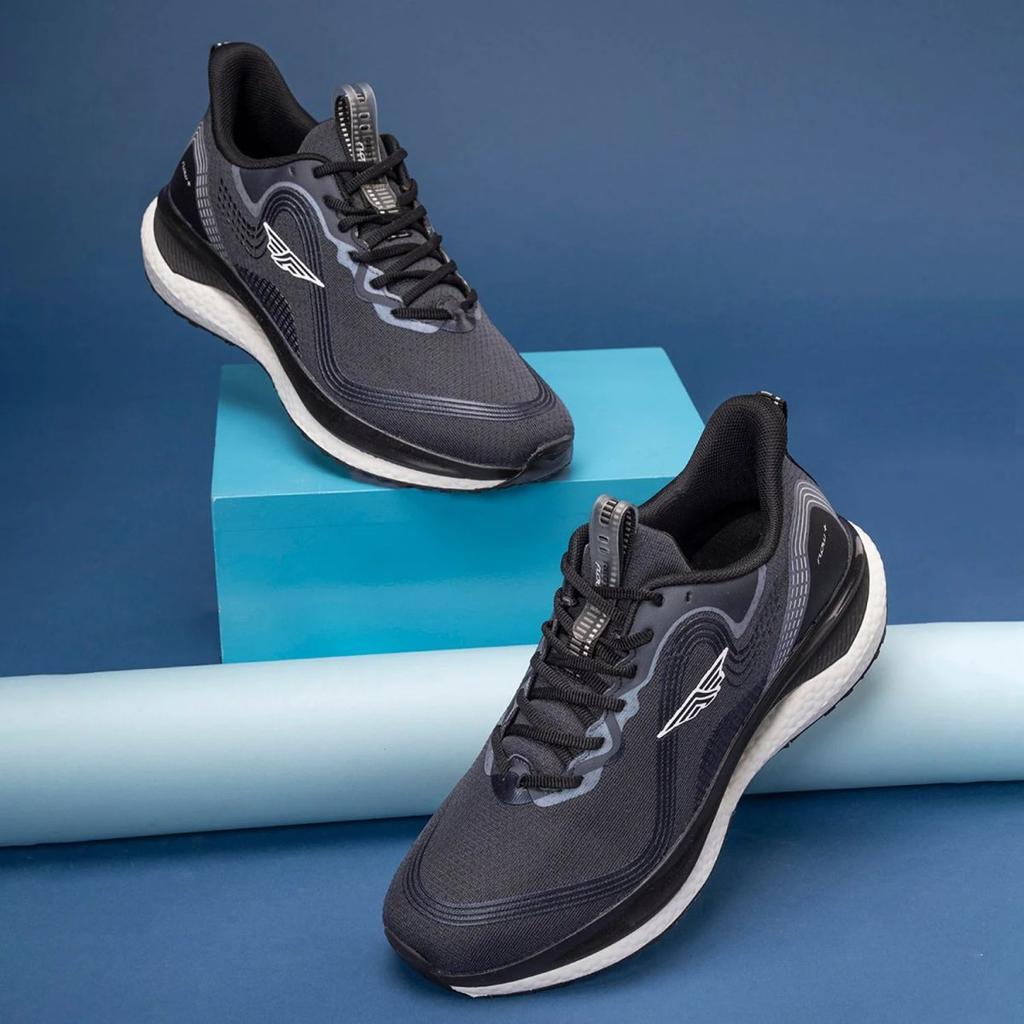 Athleisure Sports Shoes for Men in Grey and White | Low Cut Shoes. — photo 6