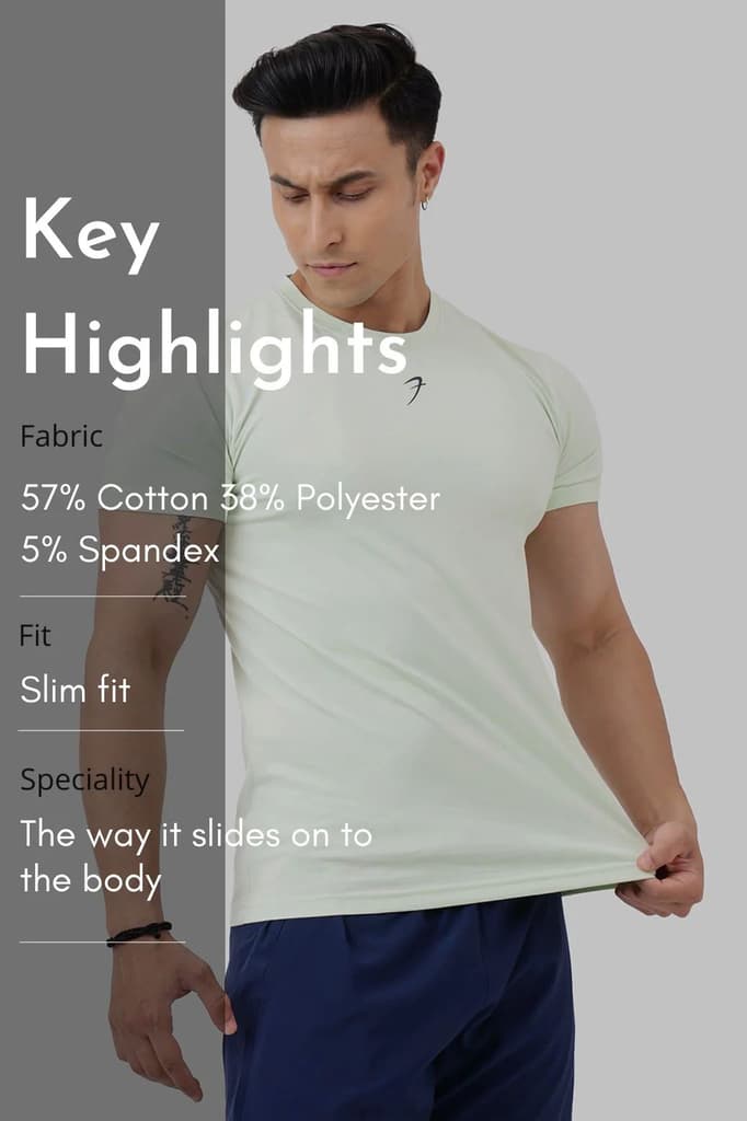 Pulse T-shirt Light Green — photo 7