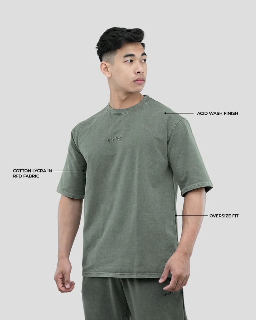 Acid Wash Oversize T-Shirt — photo 4