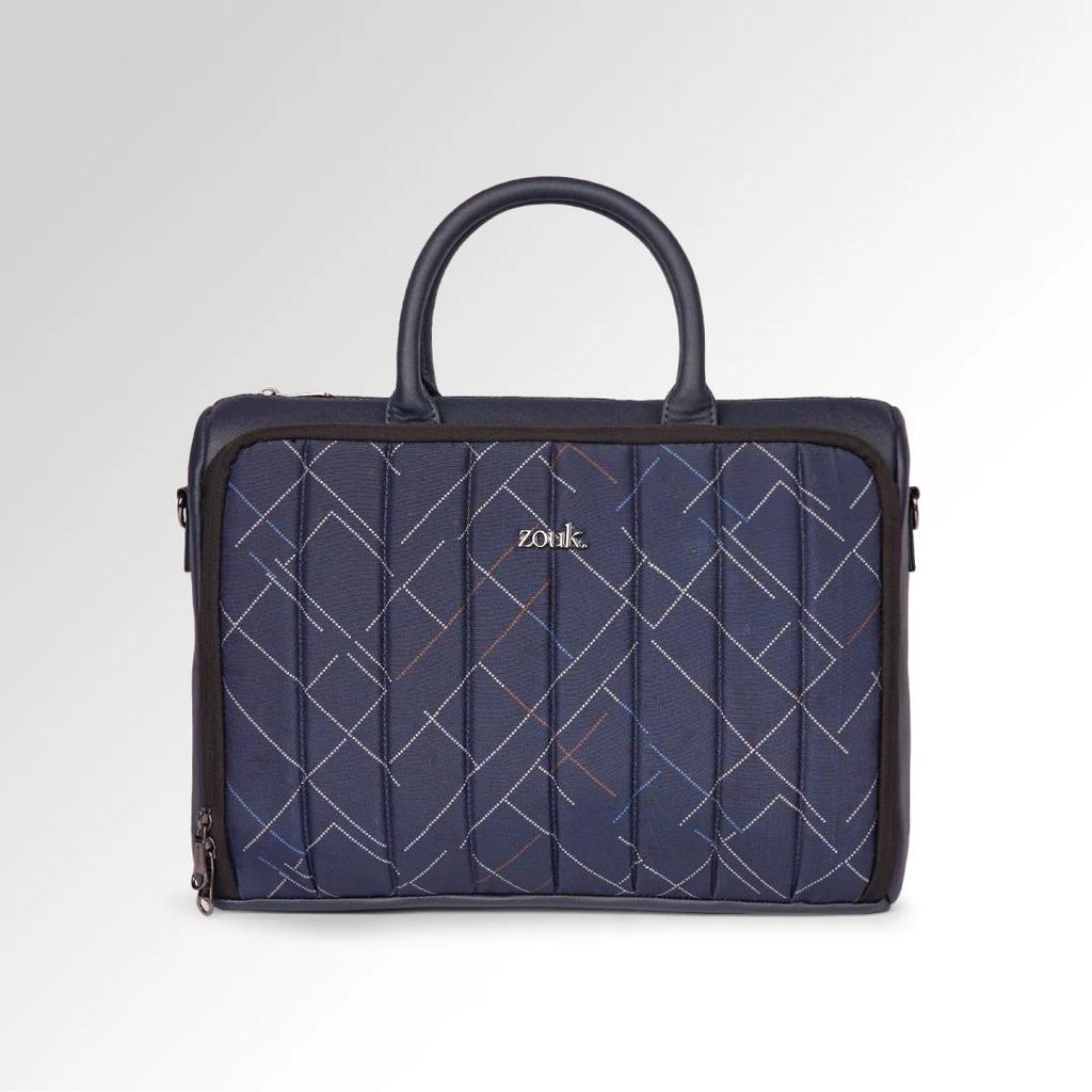 Bombay Tartan Pro Laptop Bag (Blue)