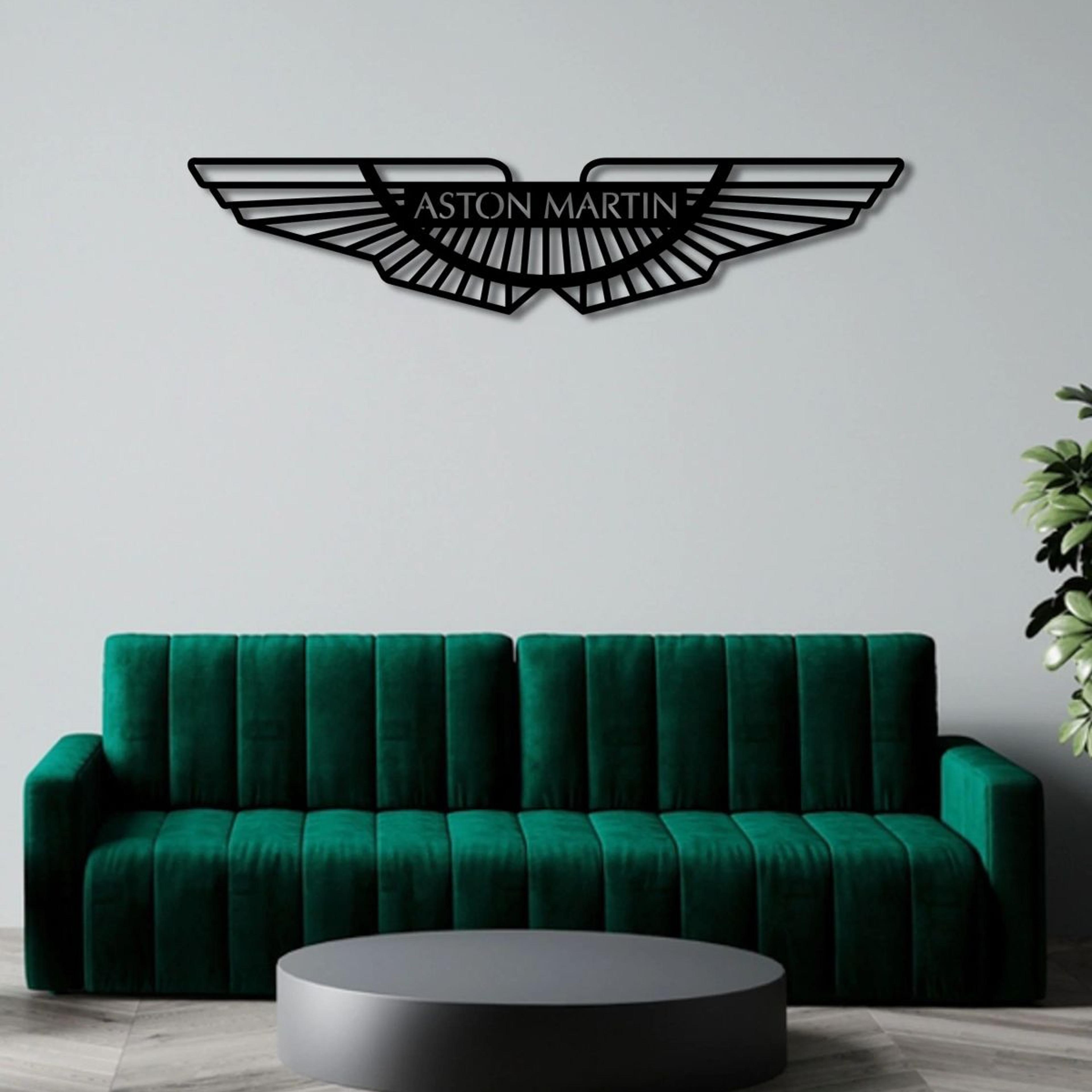 ASTON MARTIN F1 TEAM LOGO METAL WALL ART