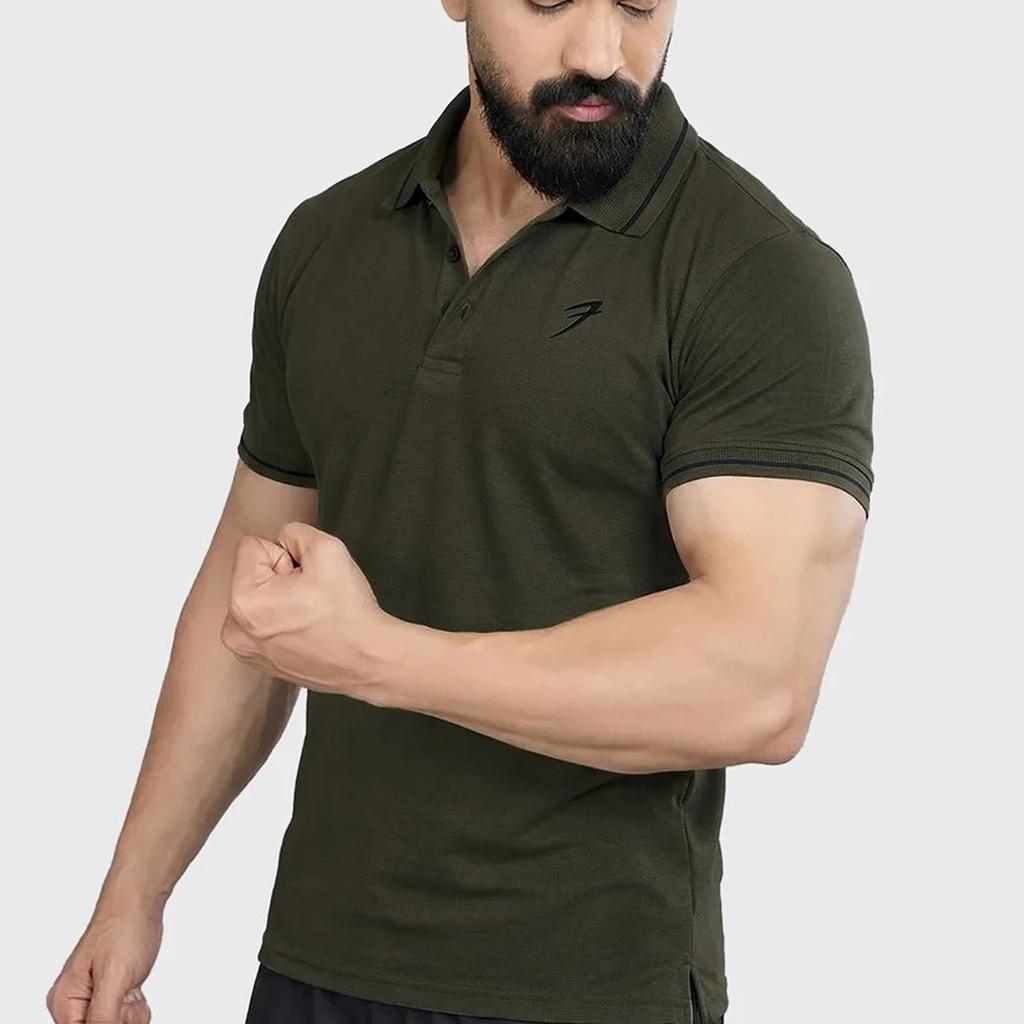 Mark Polo T-shirt Olive