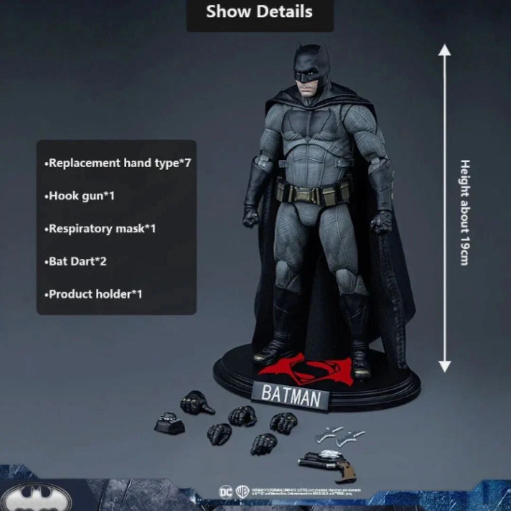 Fondjoy DC Batman Figure 1:9 Scale Light Armor | Officially Licensed — photo 3