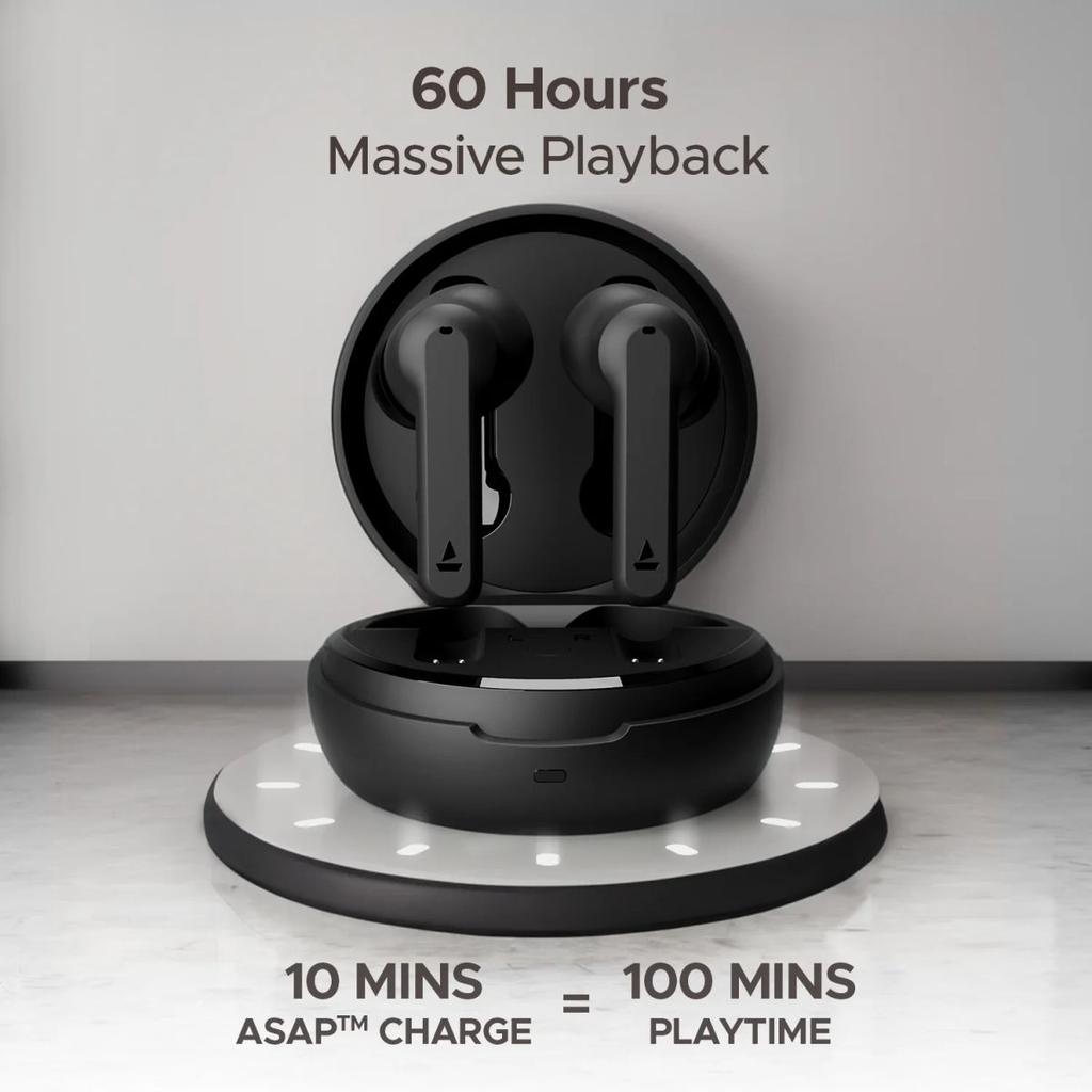 boAt Airdopes Sonik | Wireless Earbuds with 60 Hours Playback, Bluetooth v5.3, ENx™ Technology, ASAP™ Charge — photo 8