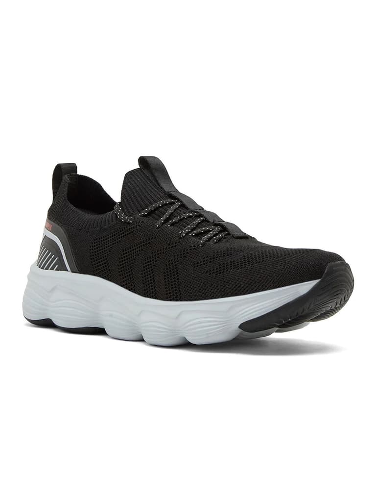 FALKO Black Men's Walking Shoes — Black / 6