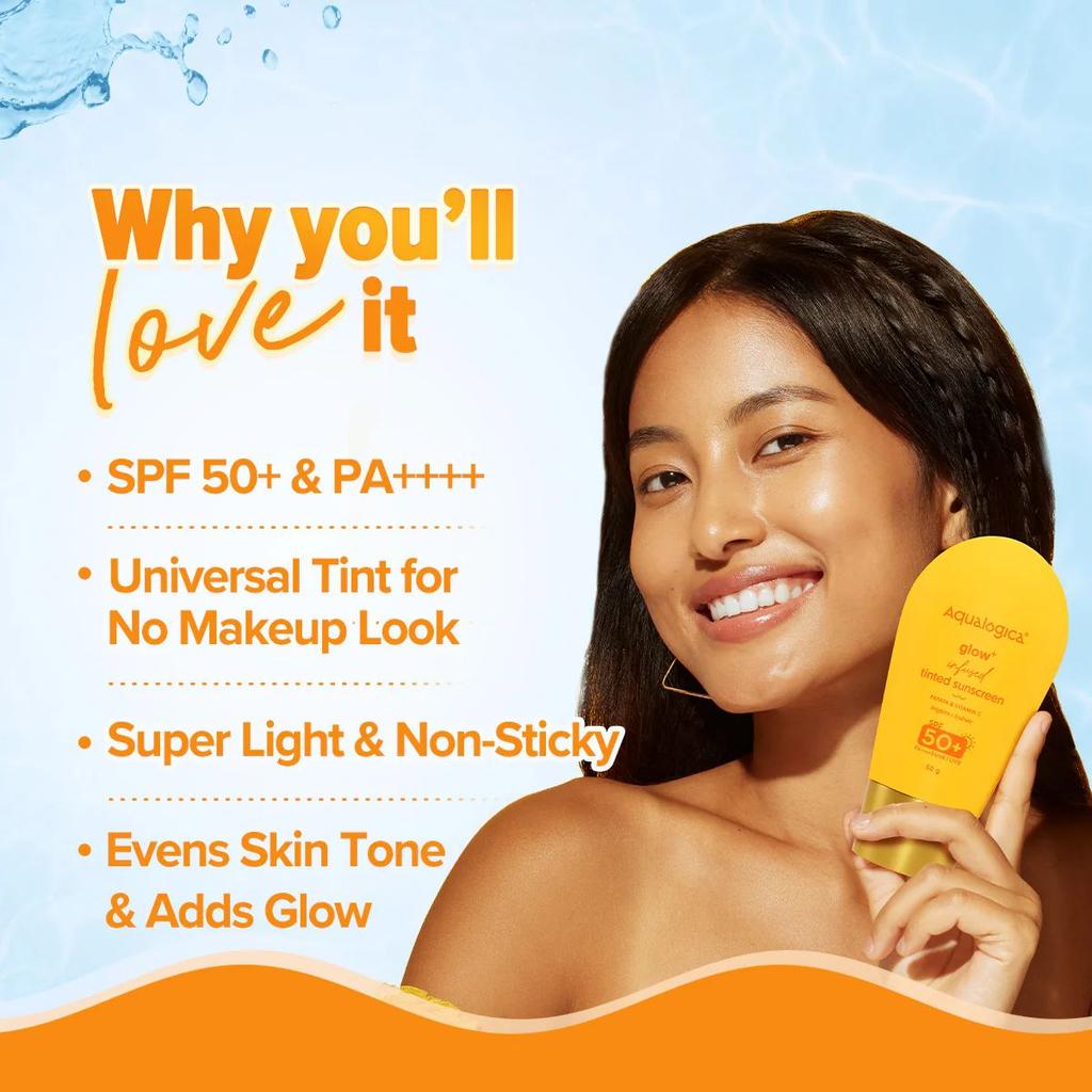 Glow+ Infused Tinted Sunscreen With Papaya & Vitamin C