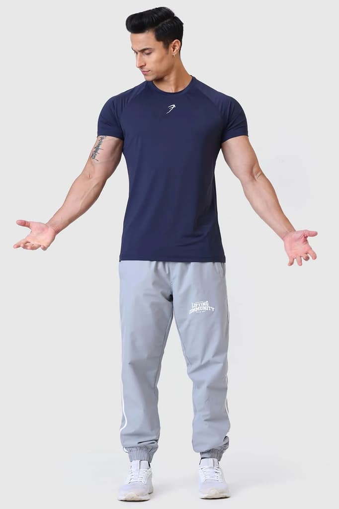 Bare Nylon T-shirt Navy — photo 2