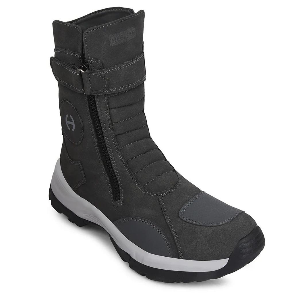 Healers Dark Grey Sports Trekking & Hiking Boot For Men PENGONGG-E By Liberty