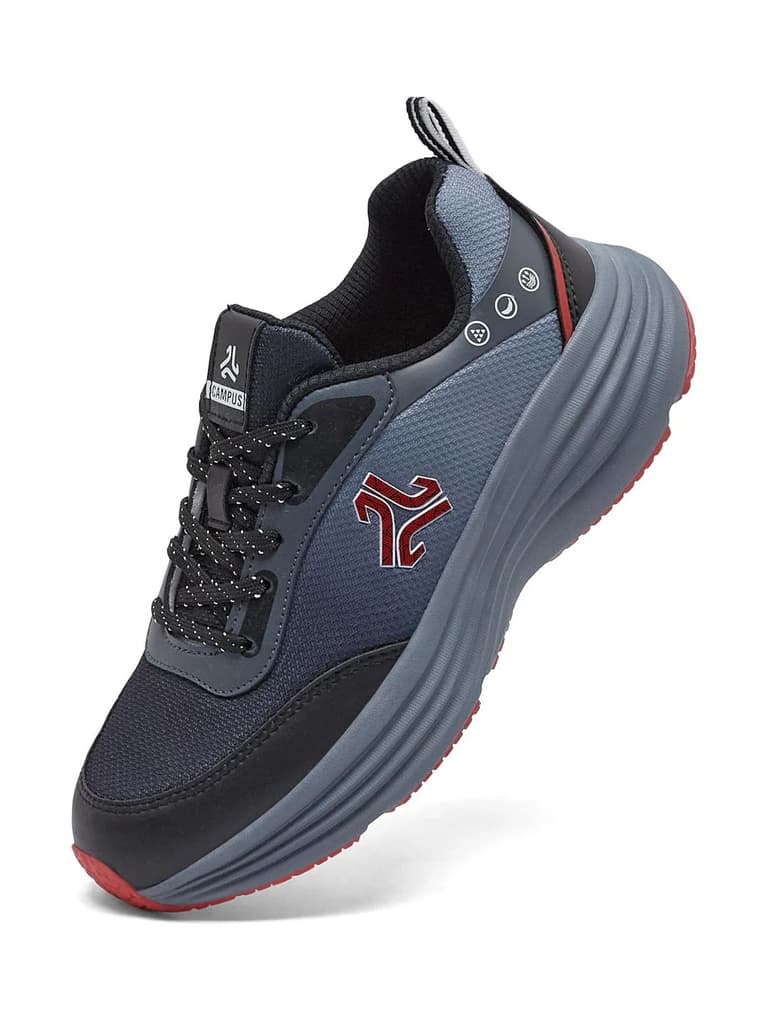 BORNE C Black Child Running Shoes — photo 3