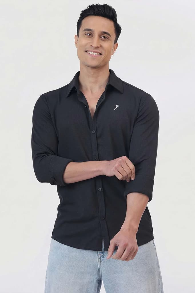 Foundation Fullsleeves Shirt Black — photo 5