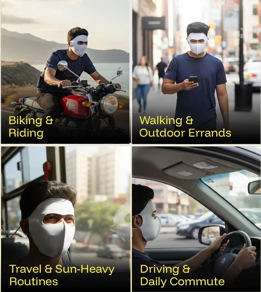 Bluetyga Sunscreen Face Guard — photo 2
