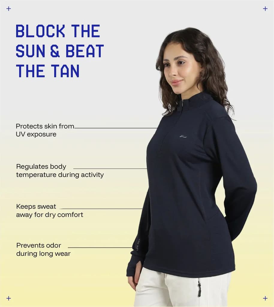 Womens Sunscreen T-shirt 2 — photo 4