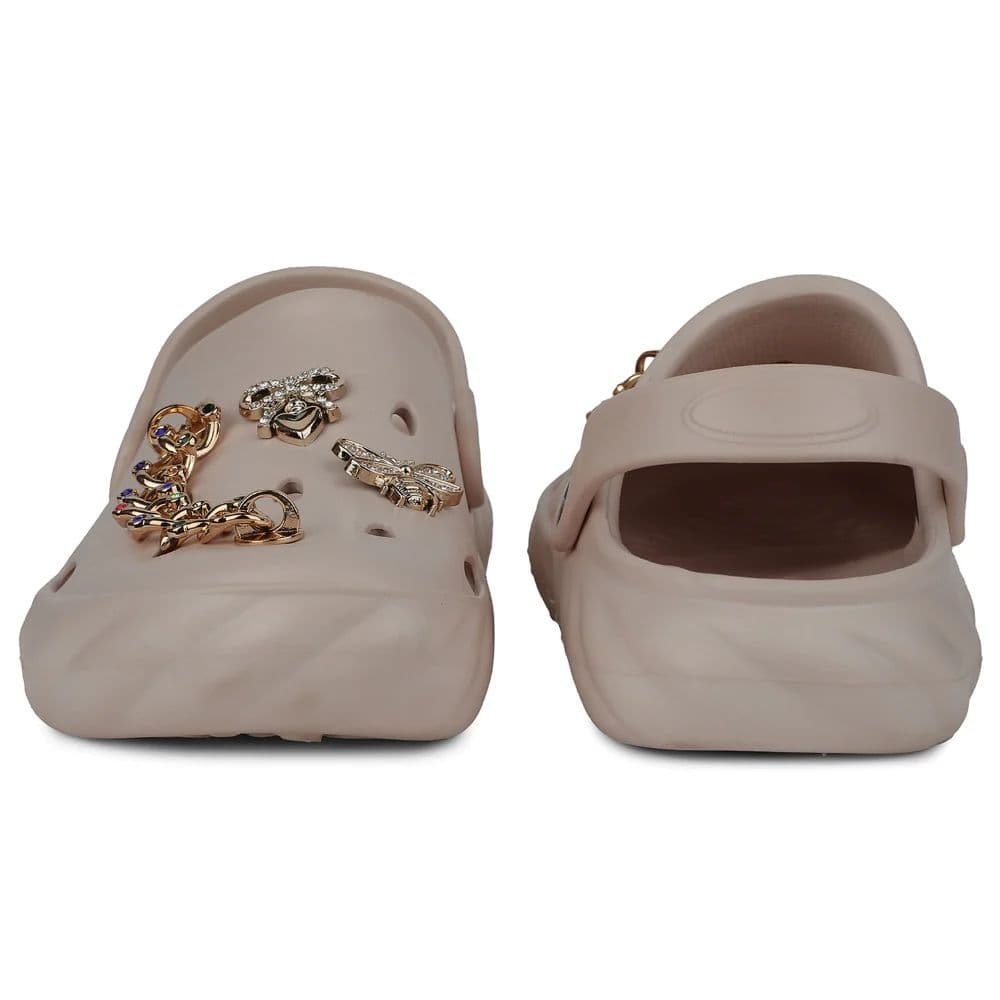 A-HA Peach Slingback Clogs For Women BEACHWALKL By Liberty — photo 6