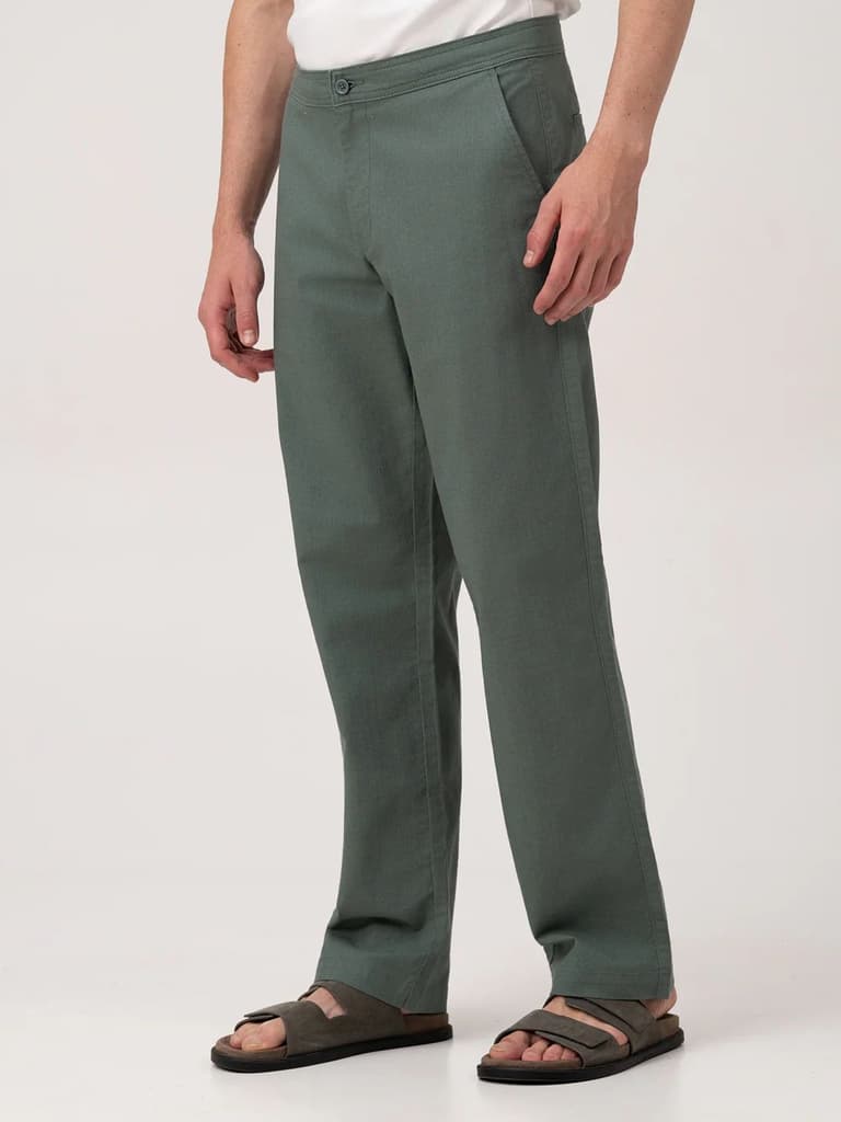 Morocco Green Relaxed Fit Lounge Pants — photo 9