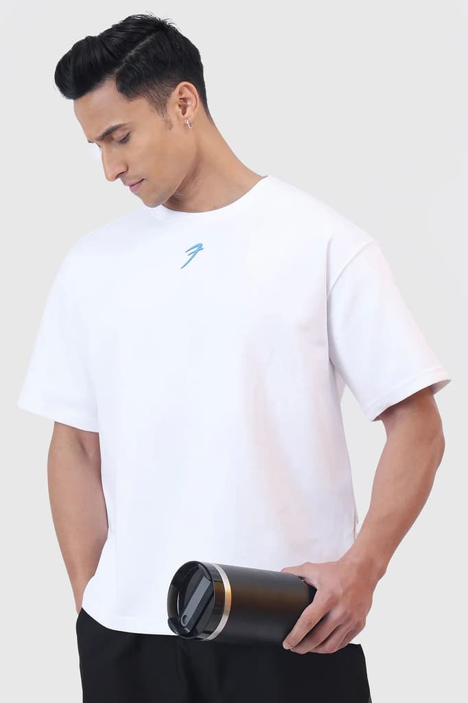 Iconic Oversized T-shirt White — XS