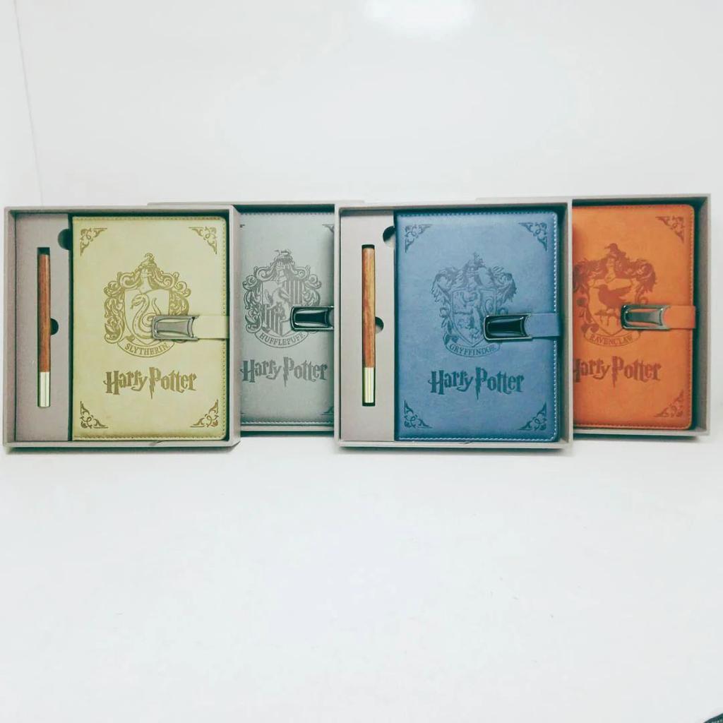 Harry Potter Premium Wizard Journal | Leather Notebook & Pen Gift Set