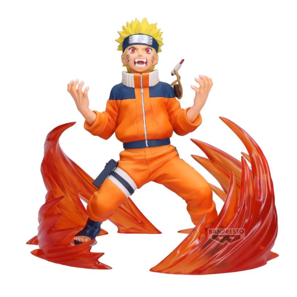 Naruto Vibration Stars Series 72 Anime Figures Collection | Official Banpresto — Naruto Uzumaki Chakra Mode Figure (Variant A)