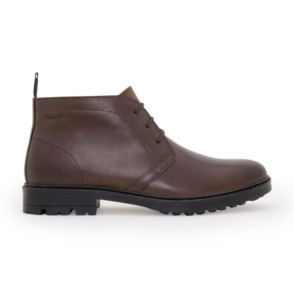 Mens Boots in Teak | Leather Chukka Boots — photo 2