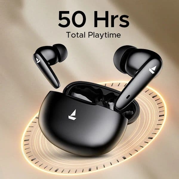 boAt Airdopes 161 Pro Buds | Wireless Earbuds with 50 Hours Playback, Dual Pairing, Dual Mics with ENx™ Technology — photo 6