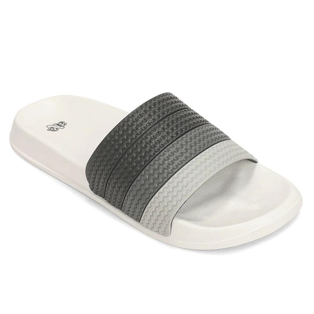 A HA PRIMGO-E Grey Casual Slip on Slides for Men by Liberty
