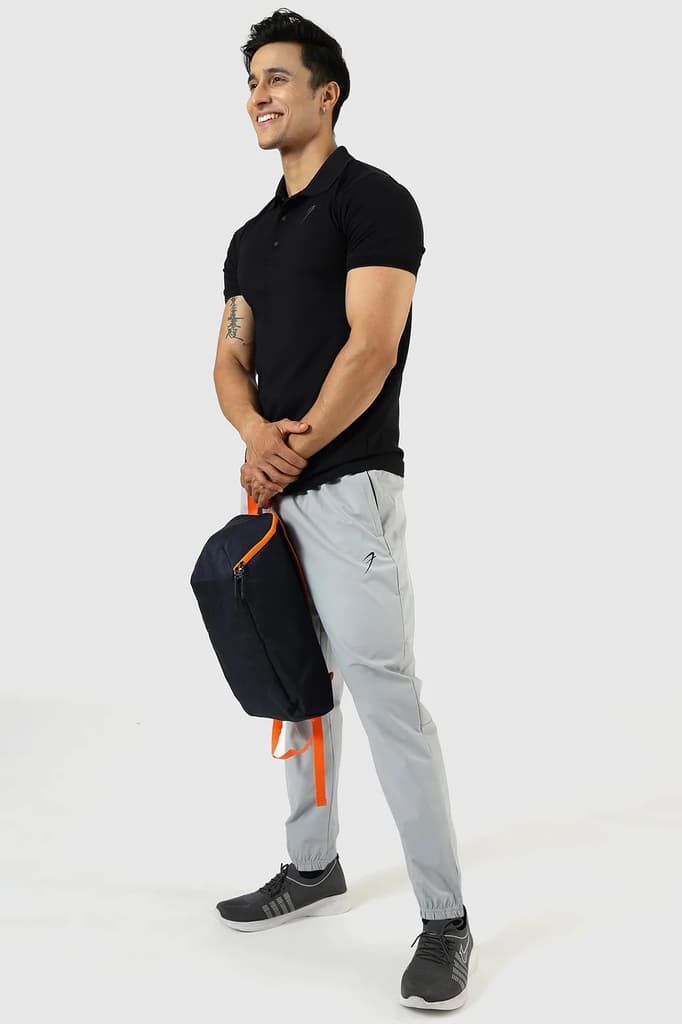 Aura Polo T-shirt Black — photo 7