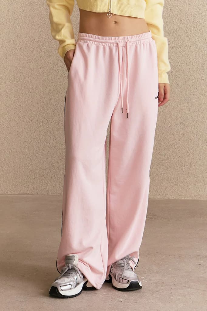 Soft Pink Track Pants — photo 5
