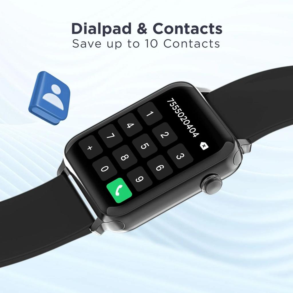 boAt Wave Call | Bluetooth Calling Smartwatch with 1.69" (4.29 cm) HD Curved Display, 150+ Watch Faces, Heart Rate & SPO2 Monitoring — photo 3