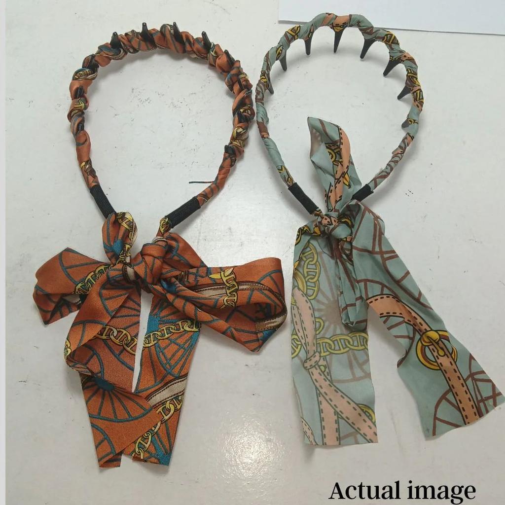 Printed Scarf Headband For Women — photo 7