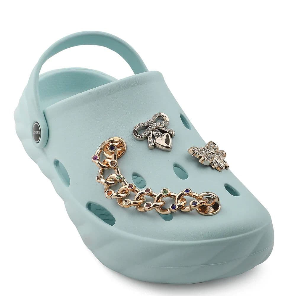 A-HA Sky Blue Slingback Clogs For Women BEACHWALKL By Liberty — 3/36 / Sky Blue