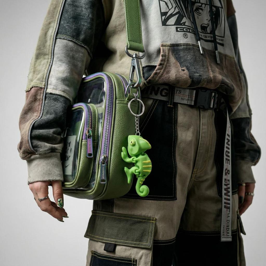 Chameleon Keychain