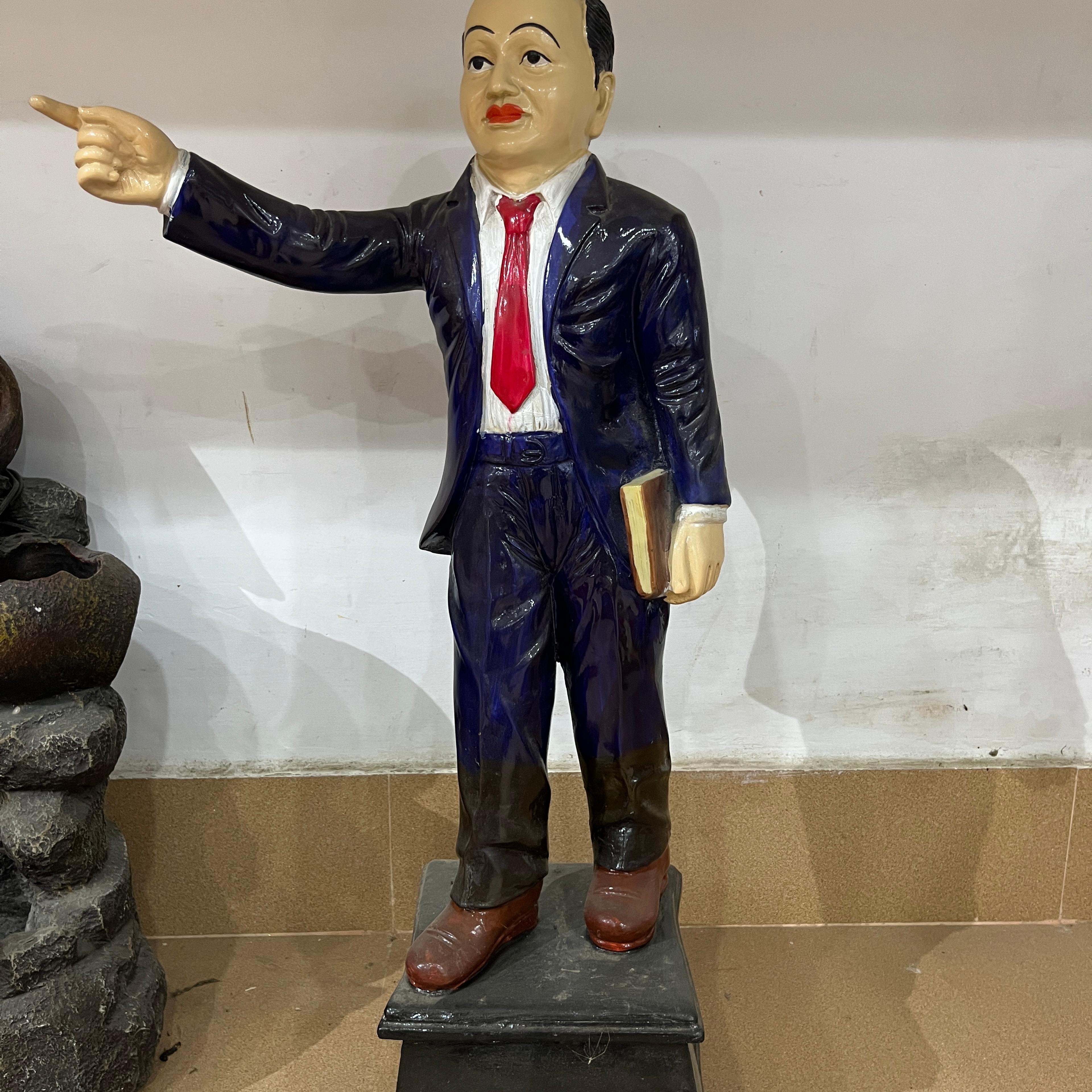 Mannequin in Suit | Statue | Plastic | Blue