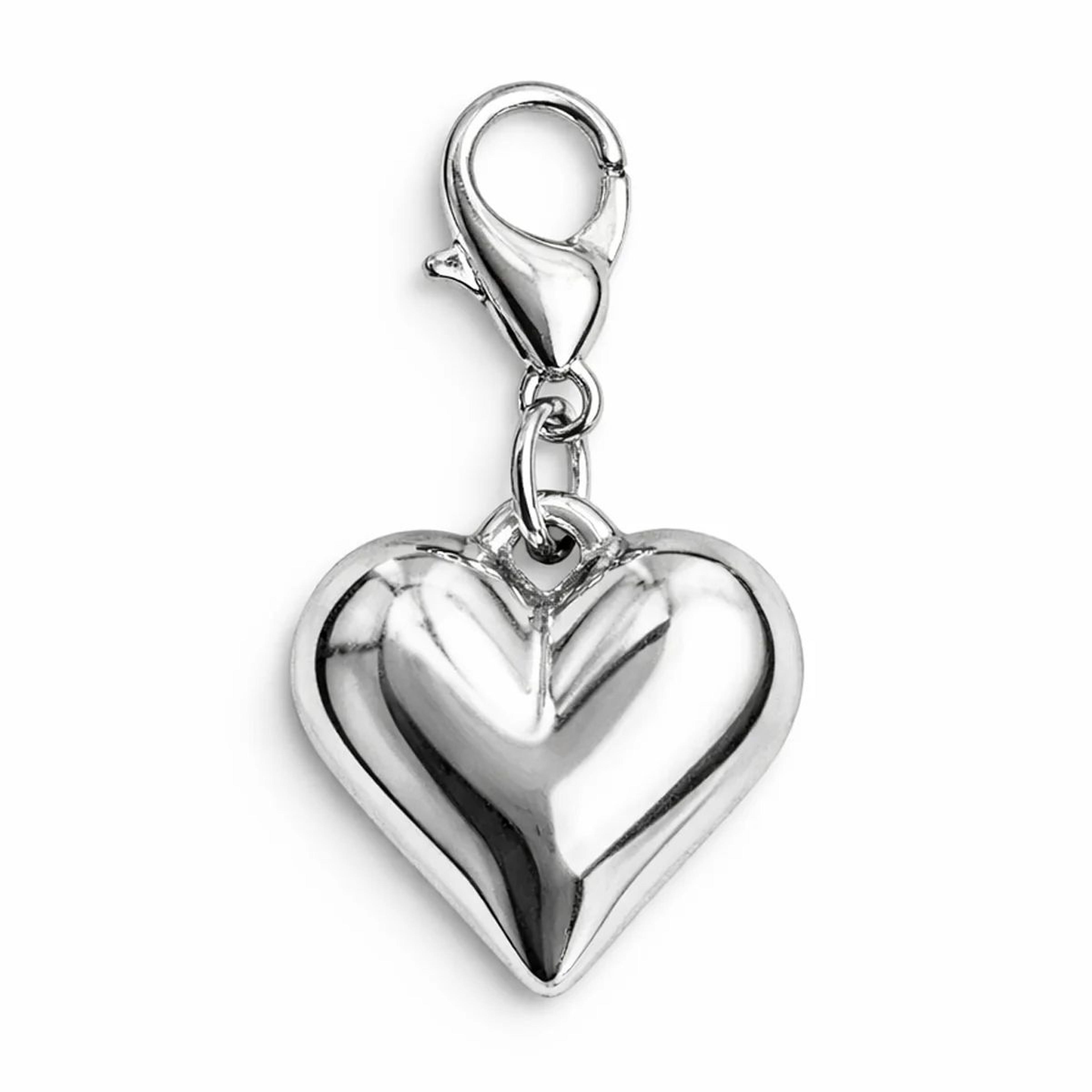 Silver Heart Charm