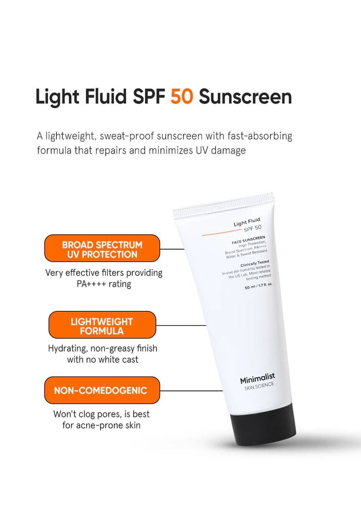Light Fluid SPF 50 Sunscreen — photo 2