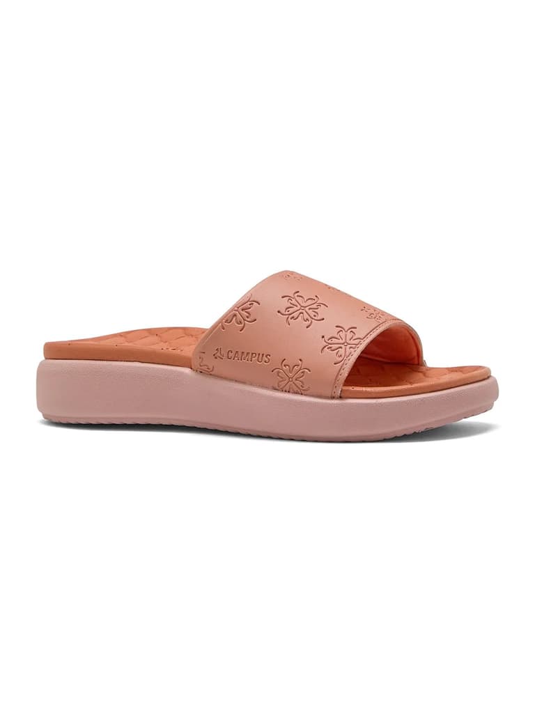 SL-490L Peach Women's Slides — Peach / 4