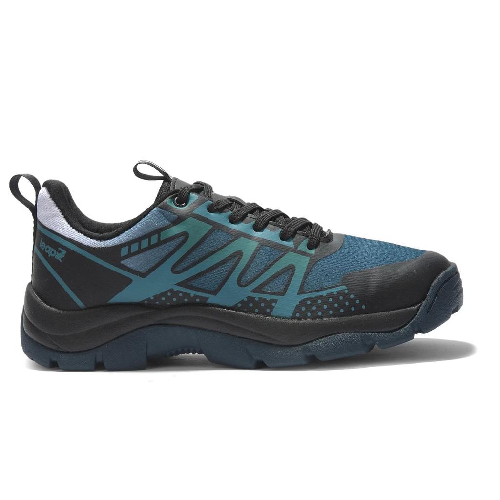 Leap7X ENDUVERS1E Black Sports Lacing Running Shoes for Men by Liberty — photo 4