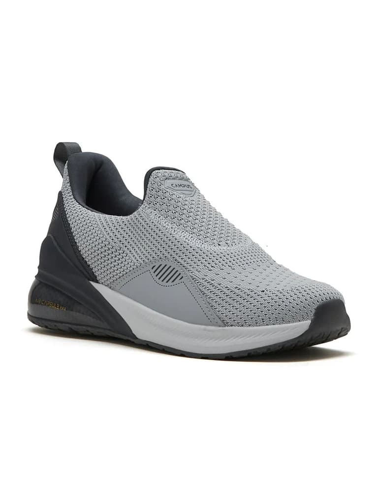 CROWD Grey Men's Walking Shoes — Grey / 6