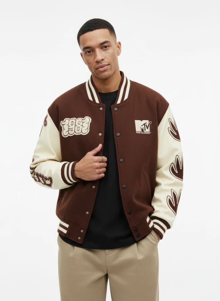 Royalty Varsity Jacket_MTV x Urban Monkey — S