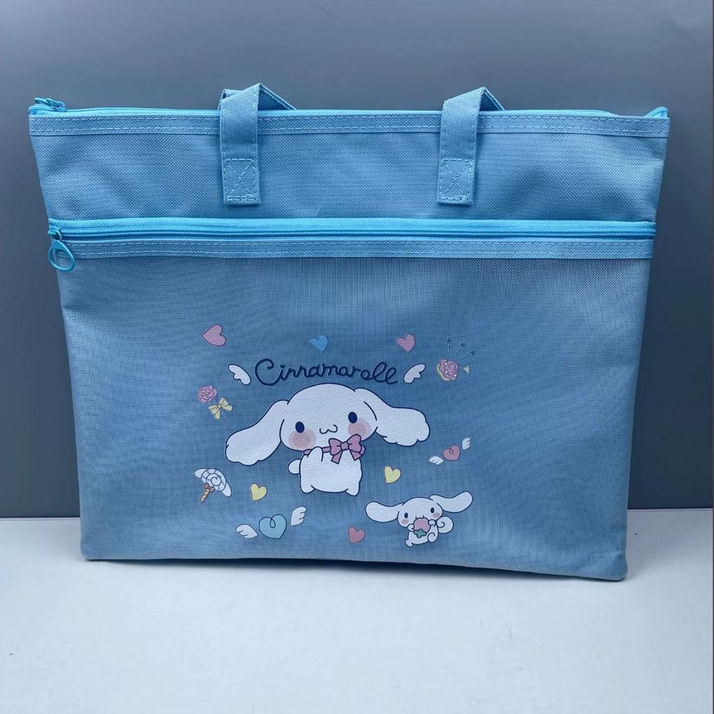 Kuromi Theme Tote Bag | Stylish Zipped Canvas Bag — photo 6
