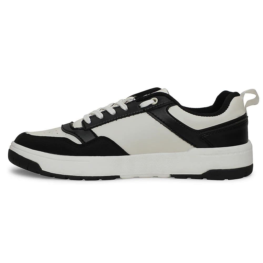 Leap7x Black Casual Lacing Sneakers For Men AMAZER-10E By Liberty — photo 3